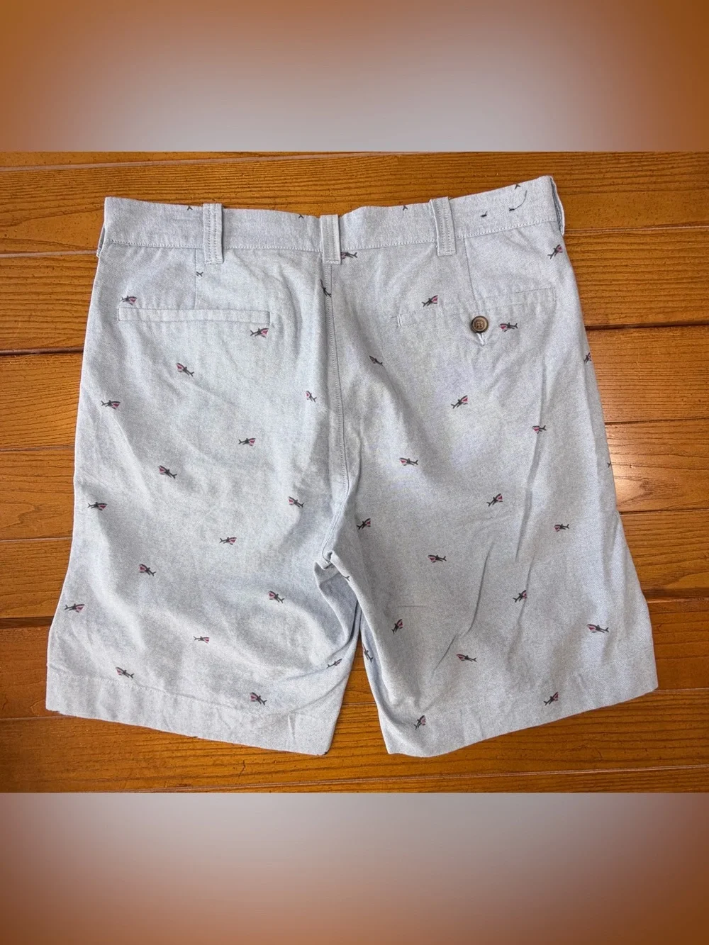 J.Crew Gramercy Shark  Shorts – Light Blue Oxford – Size 31